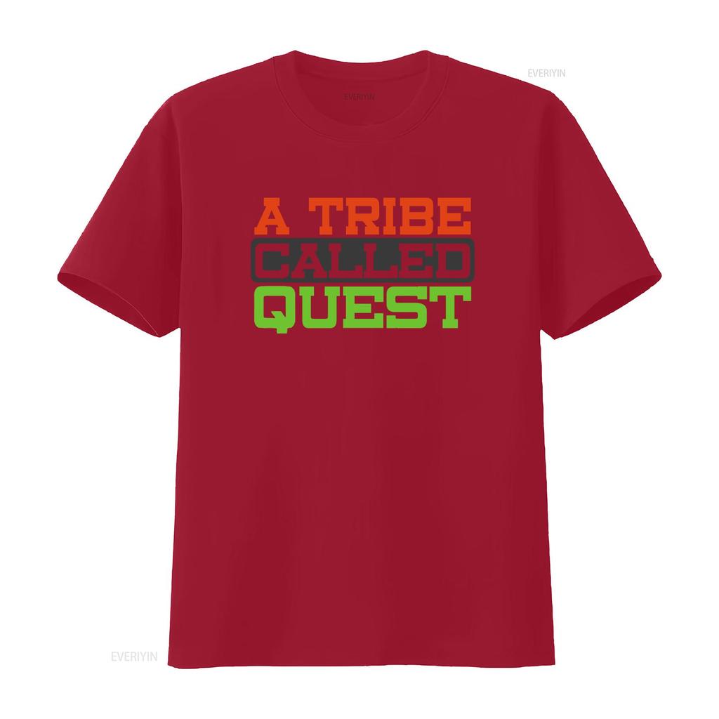 A Tribe Called Quest Mens T Shirt Atcq White New S 3Xl Print Hip Hop Fashion vintage Washed Stretched Soft streetwear Versatile