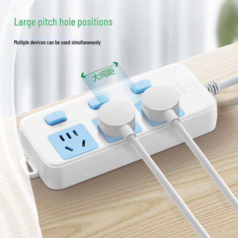 BULL GN-314 Multi-Outlet Adapter with Individual Switches