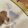 Used HERMES CHASSES EXOTIQUES Herms Exotic Hunts Scarf Silk Carr 90 Brown Large Vintage