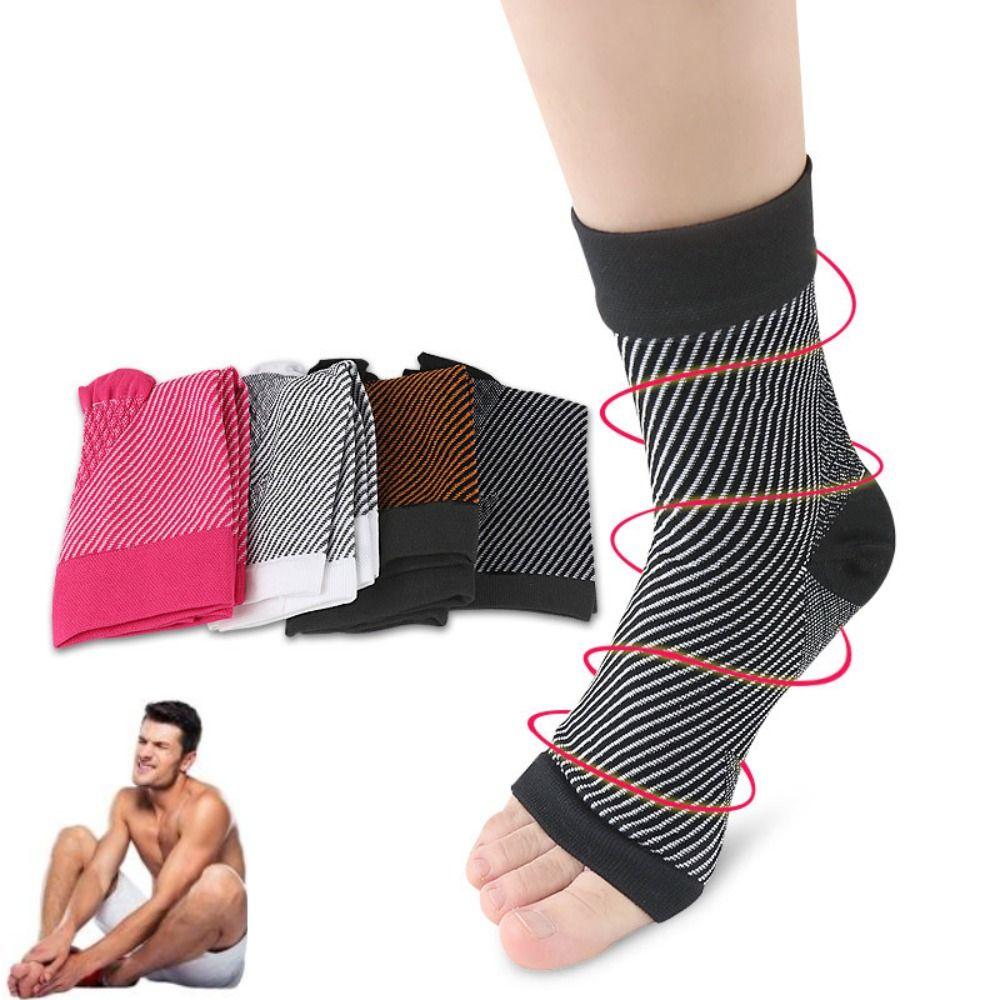 Nylon Neuropathy Socks Foot Protection Compression Ankle Socks Comprex Ankle Sleeves Women Men