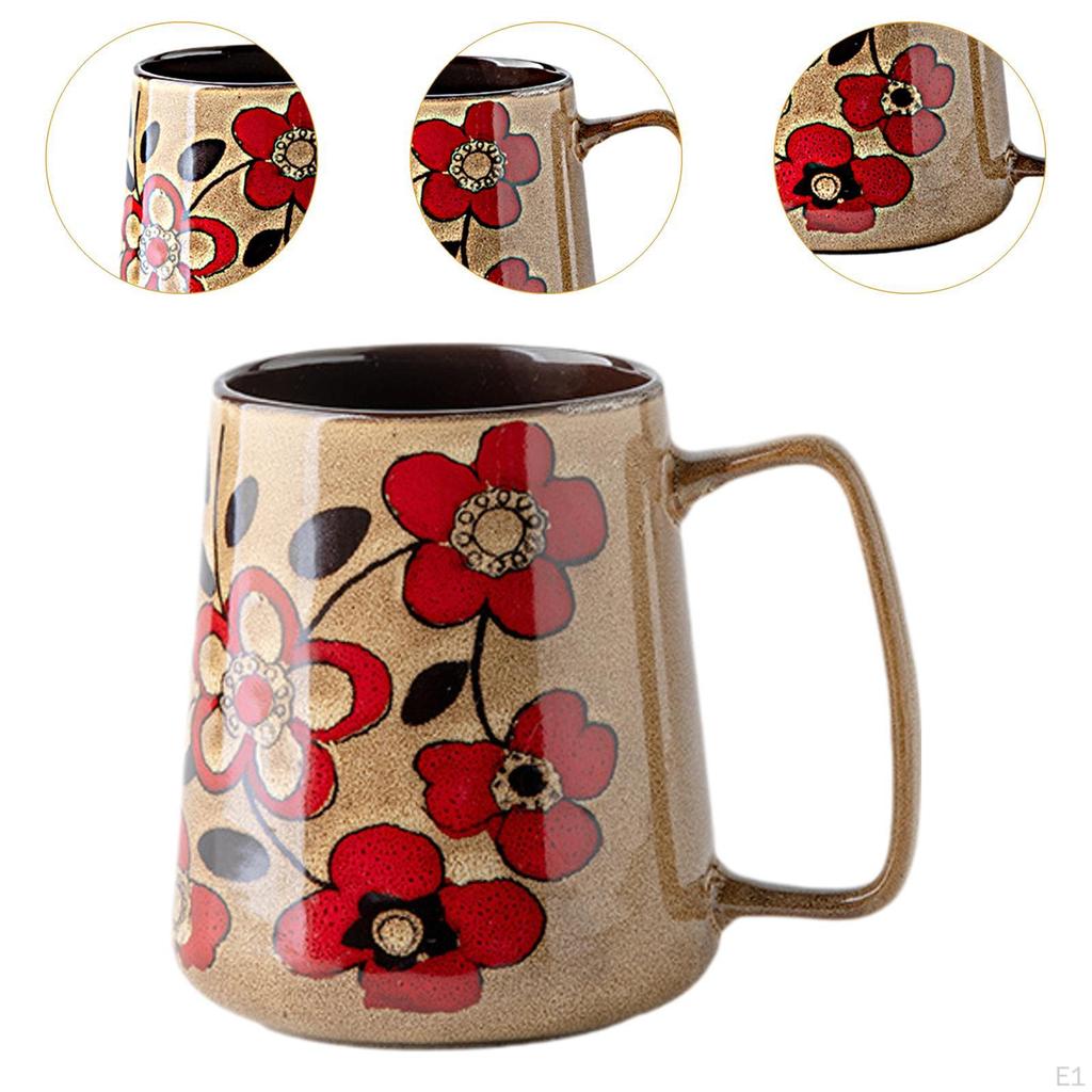 Керамическая кружка 700 мл с большой ручкой для чая и кофе