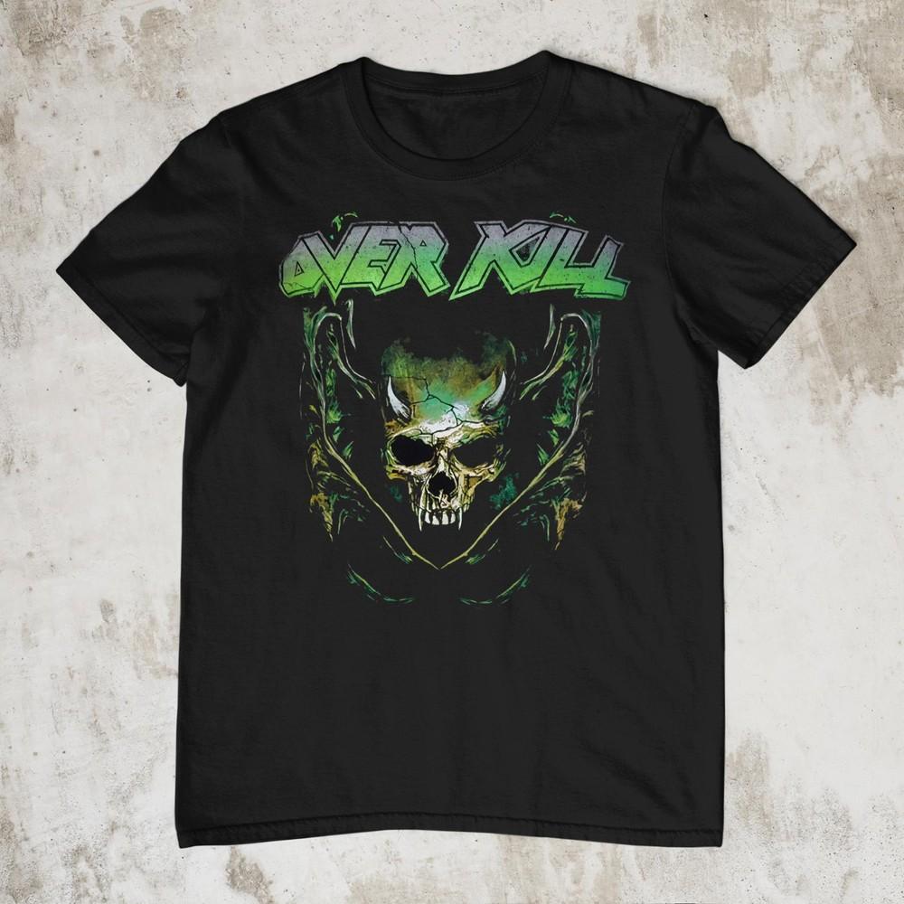 Hot Overkill Band The Wings Of War Unisex Black T-Shirt All Size GC59