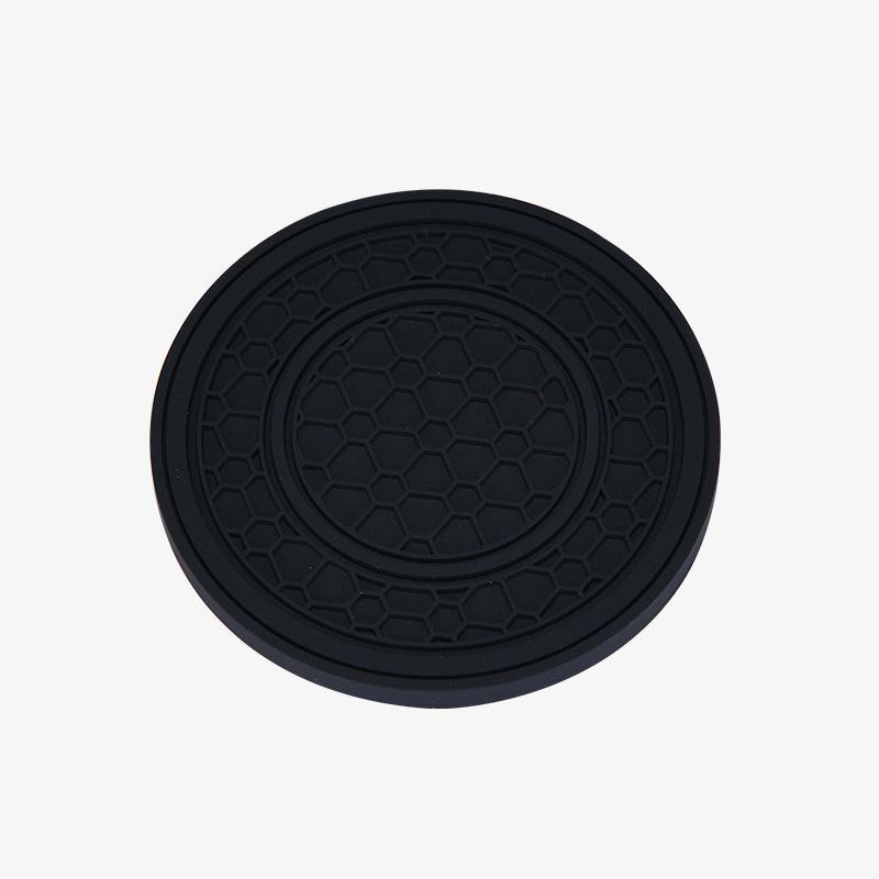 Двойные круглые сотовые противоскользящие коврики для автомобильных подставок