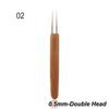 Handle One/Doube/Triple Head for Making Dreadlock Braid Maintenance Knitting Hooks Crochet Needle