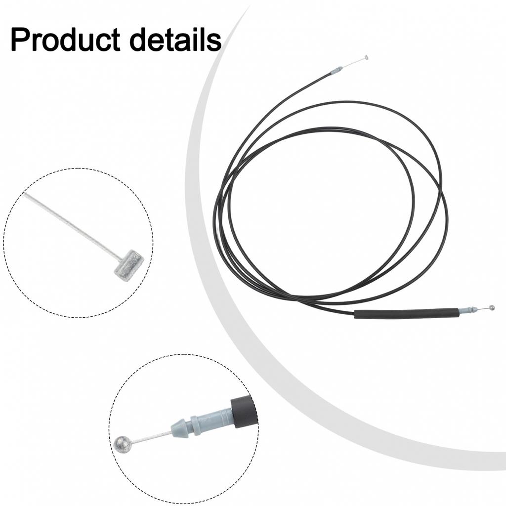 Rear Trunk Lock Cable Non-Deformation Feature Practical Use