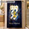 Beach Towelifk göteborg Custom Name Text Personalized Soft Towel for Beach Pool Indoor Home Decor Gift