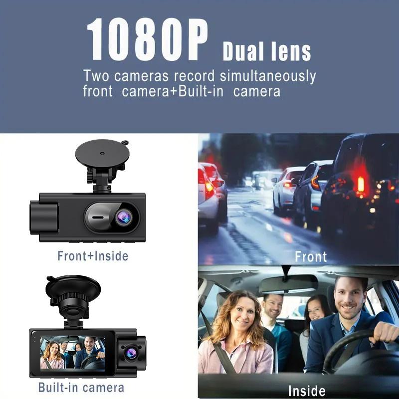 Dash Cam Front and Rear 4K+1080P WiFi, Dual Dash Camera for Cars with App, Dashboard Camera Recorder,24H/7 Parking Monitor