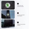 WMZW4 Car B-Pillar Center Column Cover Decals Decoration Stickers for Skoda Logo Octavia Yeti VRS Kodiaq Karoq Tour Superb Fabia Rapid