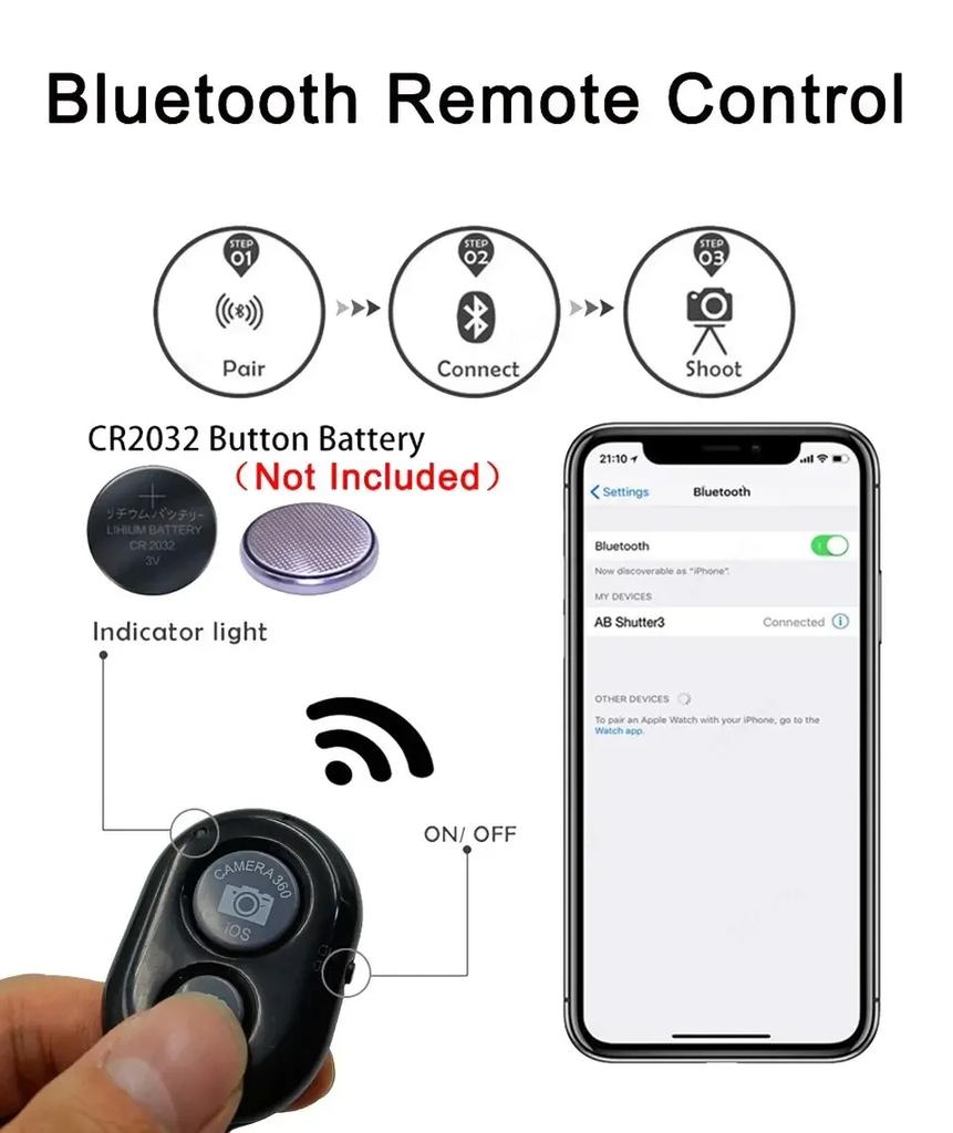 3-in-1 Phone Creator Kit: Foldable Tripod, Clip Mic, LED Light for 4K Streaming Vlogging
