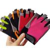 Half Finger Cycling Gloves Children Anti Slip Shock Breathable Summer Bicycle Gloves Fingerless Sports Gym Training Bike Gloves