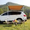 Car Side Awning, Large 6.6' x 8.2' Shade Coverage Vehicle Awning, PU3000mm UV50+ Retractable Car Awning with Waterproof Storage Bag, Height