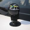 1 шт., вращающийся на 360 градусов, водонепроницаемый, в форме шара, автомобильный компас, шар с присоской, аксессуары для улицы