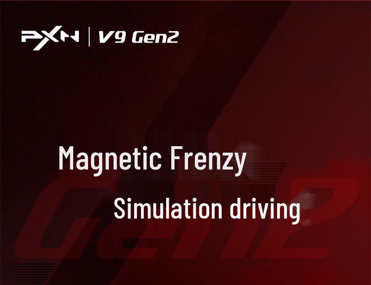 Гоночный руль 7PXN V9 Gen2 для ПК, PS4, Switch