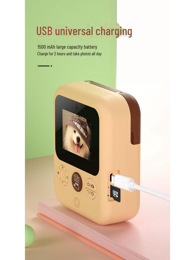 Детская камера A7 с двойной камерой HD и функцией мгновенной печати