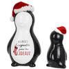 Les Trésors De Lily [Q3837] - Рождественская керамическая копилка 'Пингвин' (Мой горшочек для подарков) - 15х9х9 см