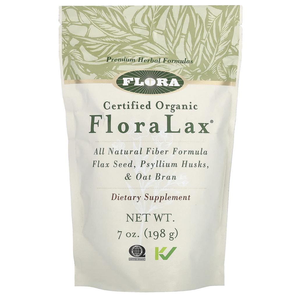 Flora Сертифицированный органический FloraLax, 7 унций (198 г)