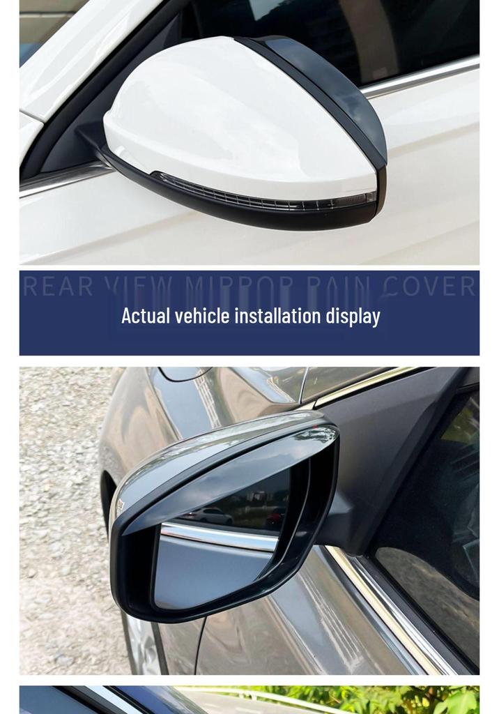 Sirui Jieyi Rainproof Rearview Mirror Shield for Ford Focus, BoYi, Tiger, and Lingyu Models