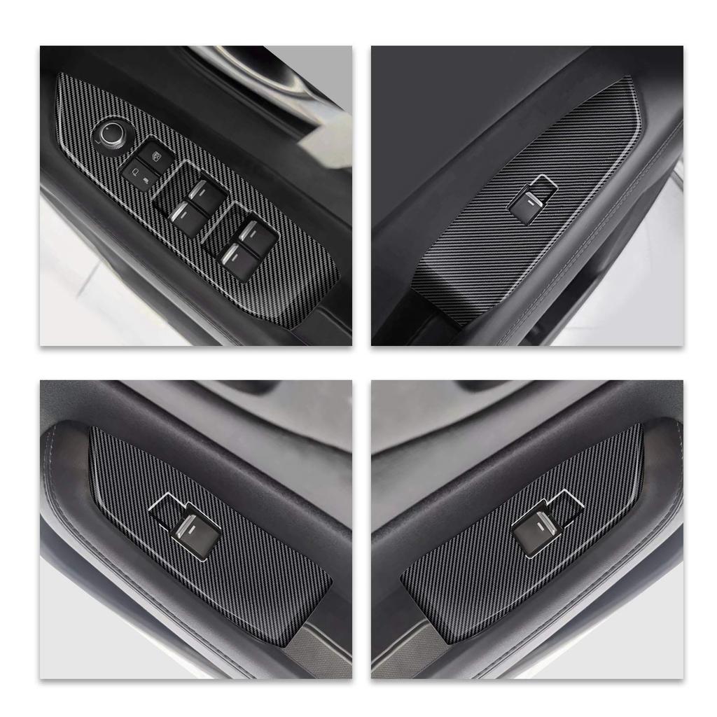 New Mazda Door Switch Panel Protective ABS Interior Parts [LFOTPP] CX-8 Cover, Scratch-Resistant Cover, Material, Garnish, Vehicle-Specific Design,