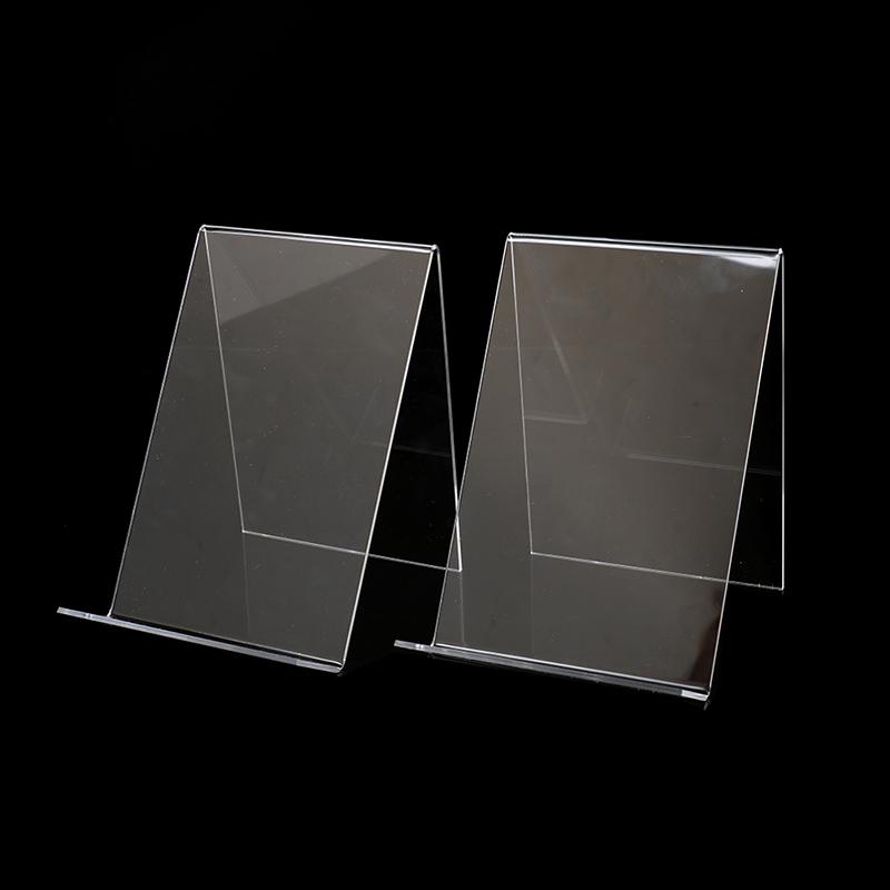 1шт акриловая подставка для книг фоторамка держатель для брошюр органайзер