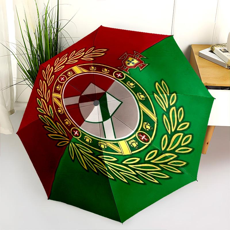 National Emblem Portugal Folding umbrella travel Portable travel Gift Umbrella
