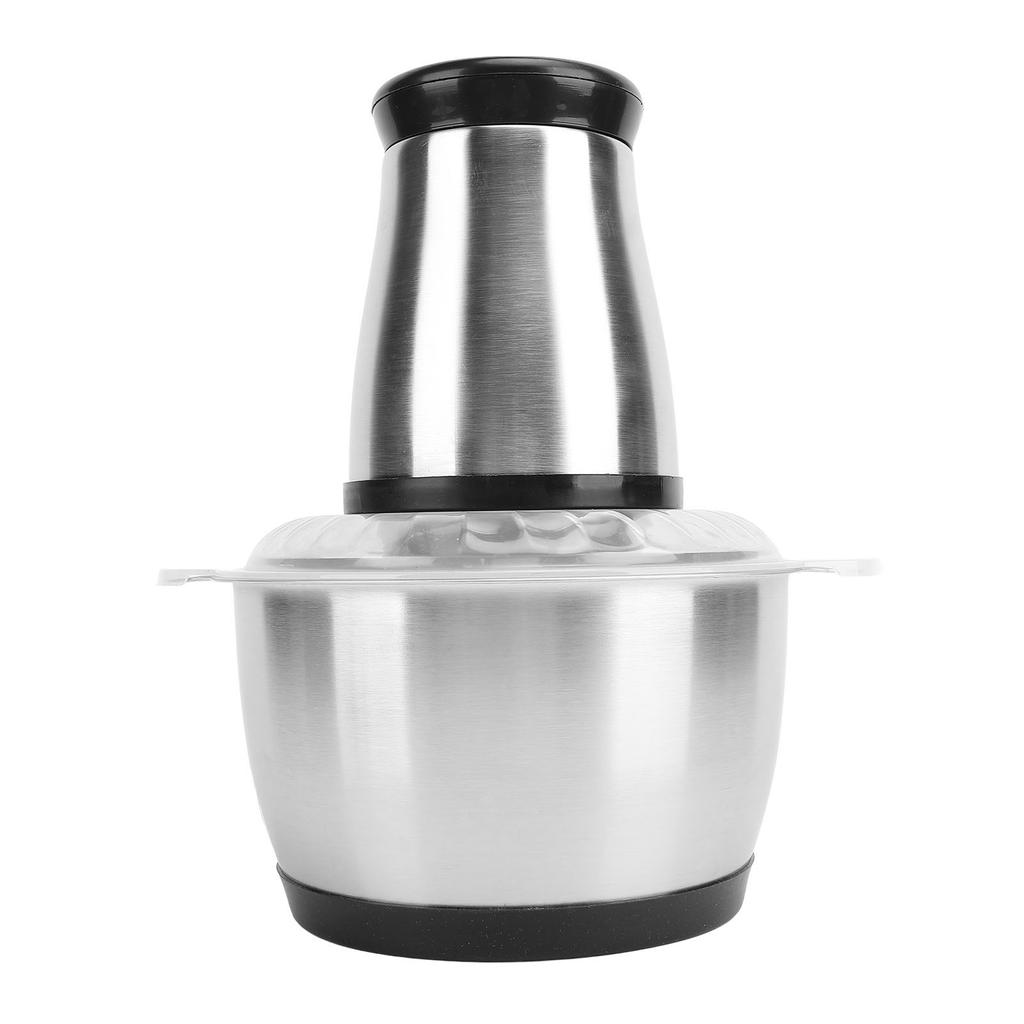 Мясорубка электрическая с чашей из нержавеющей стали 2 л, медным мотором 200 Вт для кухонного мяса