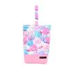 COLORFUL CANDY STYLE Gusseted Bag and Drawstring and Perfect for Preschool and Cute and Fluffy Candy Pop NS780600 3-Piece Set (with Reflector) Pouch.