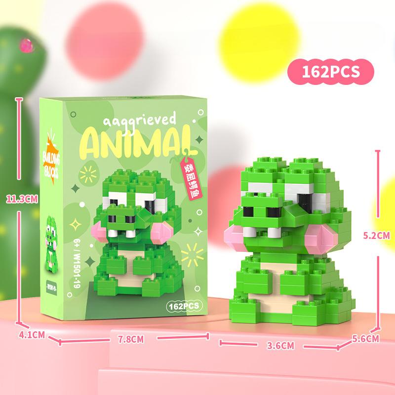 MOC Animal Series Koala Kangaroo Bear Monkey Building Blocks Children's Toys