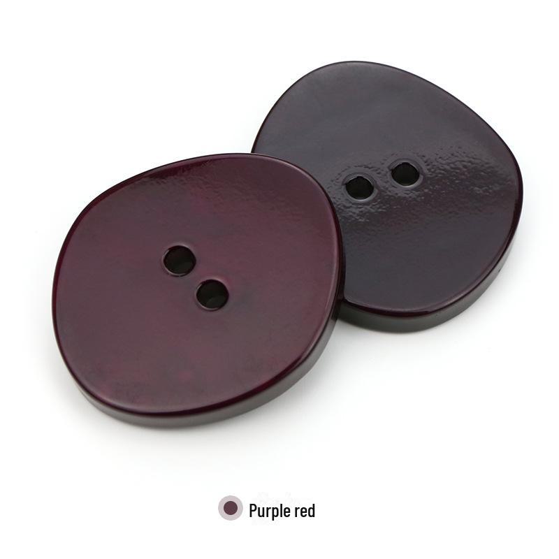 Irregular Resin Buttons for Decorative Clothing: Unique Accessories for Coats, Shirts, and Sweaters