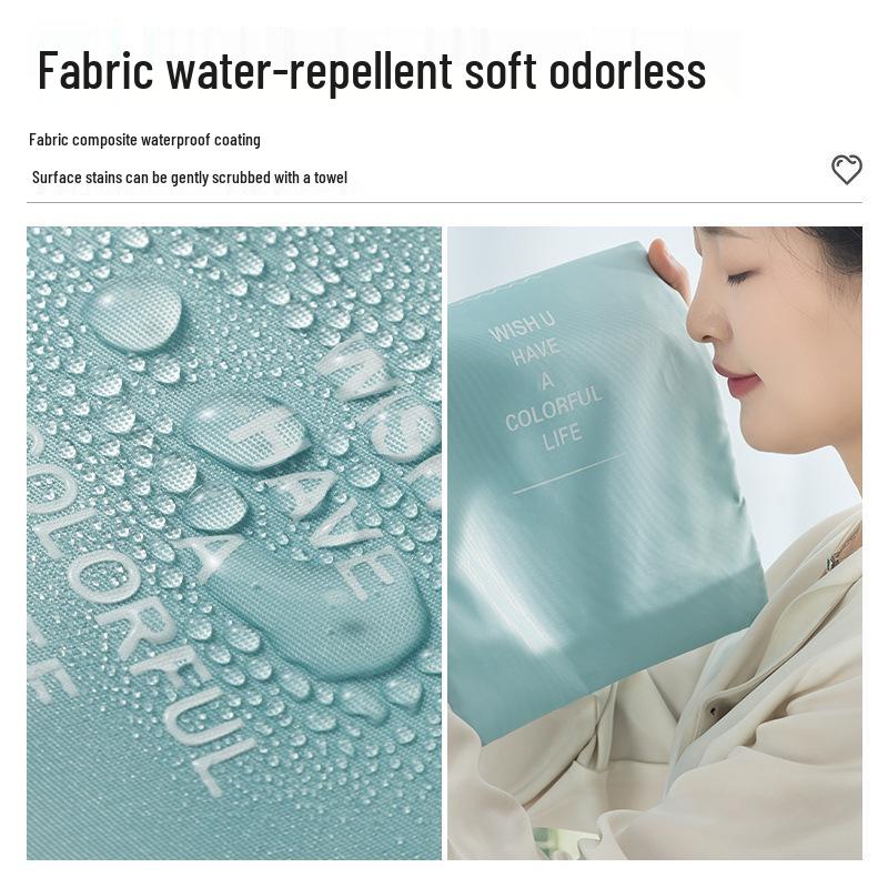 Комплект из 7 водонепроницаемых твиловых дорожных сумок для хранения - Высококачественные органайзеры для багажа для деловых поездок