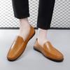 Роскошные удобные лоферы с мягкой подошвой Мужские Ручная работа Замша Деловые офисные туфли Повседневные туфли для вождения Обувь без шнурков