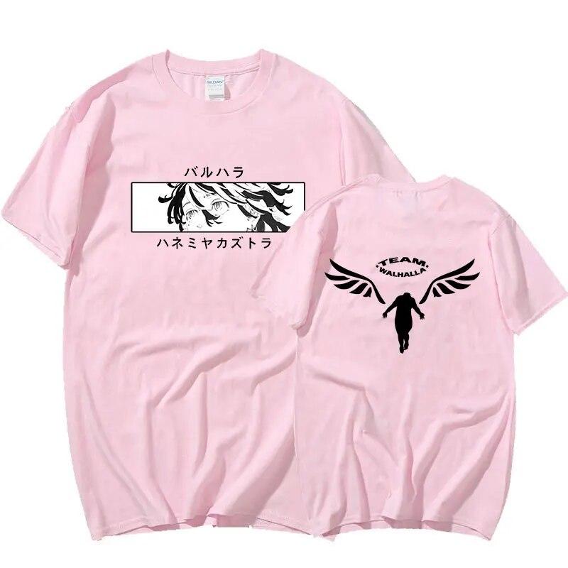 Футболка «Мстители» в стиле аниме, женская футболка унисекс, забавные футболки с аниме Kazutora Hanemiya, модные топы в стиле хип-хоп, футболки унисекс, большие размеры