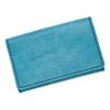 AGILITY Affa Card Business Card 60 Genuine Made In and Large Capacity "Shenon" Case, Holder, Cards, Leather, Japan, Simple, Turquoise, Business, Men's