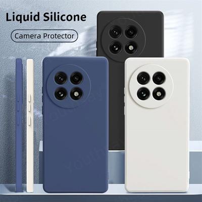 Для Oneplus 13R жидкий силиконовый чехол Oneplus 13R чехол Fundas Coque мягкий TPU защитный чехол для камеры телефона Oneplus 13R