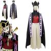 Stylish Demon Slayer Kimetsu No Yaiba Upper Moon Two Douma Kimono Suit For Halloween And Parties