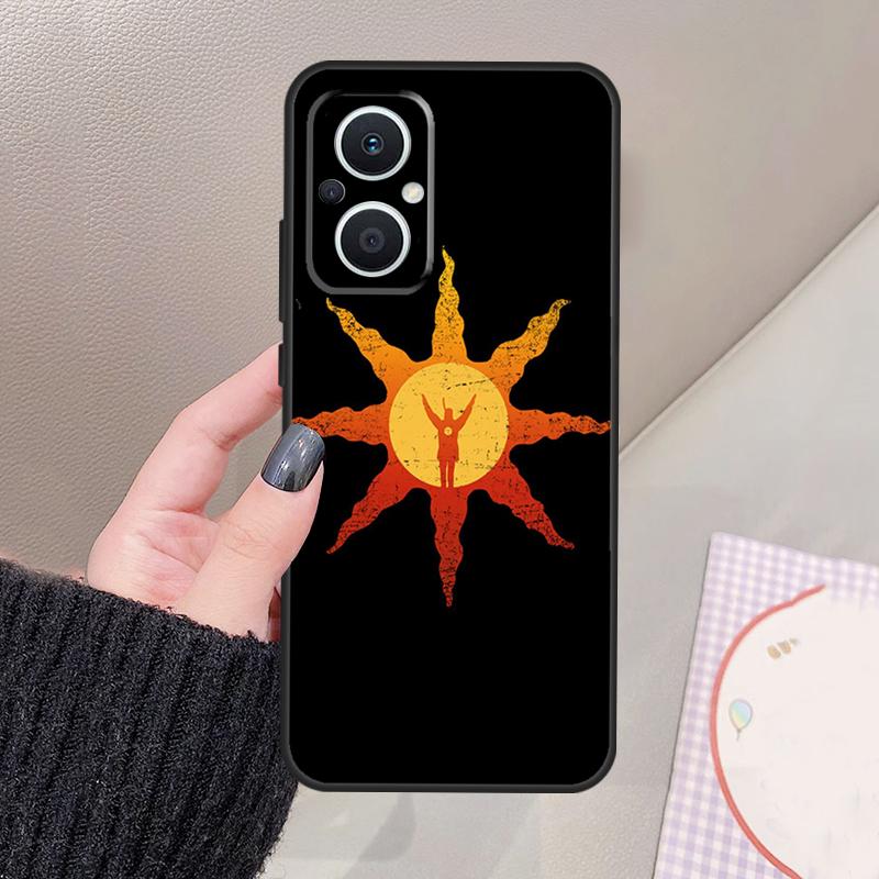 Слава Солнцу Dark Souls Чехол Для OPPO Reno 13 11 12 14 Pro 13F 14F 12F 11F 7 8 Lite Чехол OPPO Find X5 X6 X8 X9 Pro