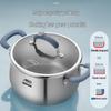 ASD DeLisha High-End 24cm 304 Stainless Steel Non-Stick Soup Pot