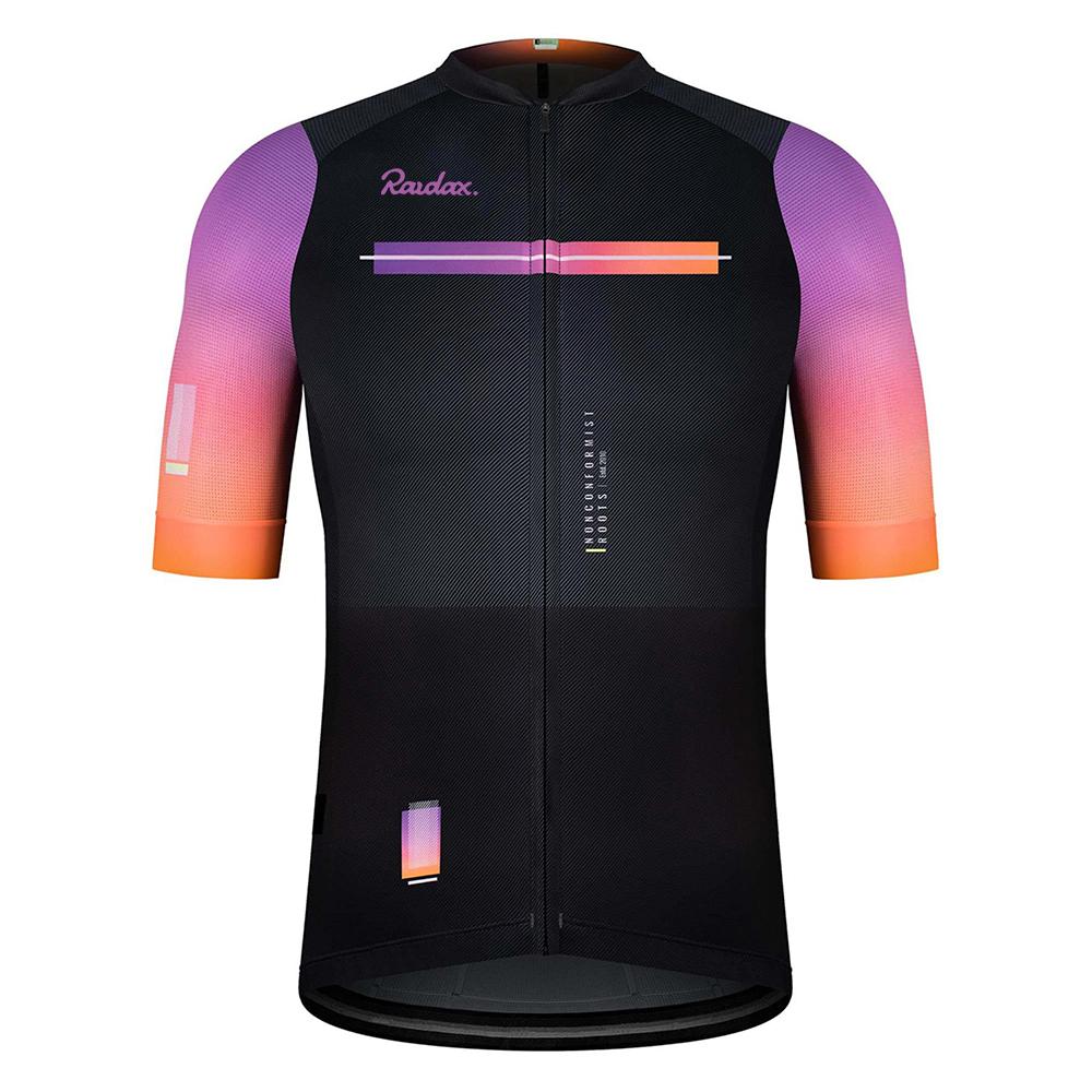 Gobikeful Raphaful Men Cycling Jersey Racing Tops Short Sleeve Cyclist Clothes Shirt Maillot Summer Bicycle Bike Wear