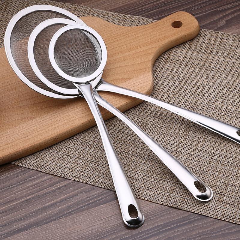 НОВЫЙ инструмент для приготовления пищи, небольшой нож, скиммер, масляная фритюрница без ложки масла, масляный фильтр для жарки из нержавеющей стали H