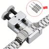 Watch Link Remover Kit Watch Band Removal Tool Watch Sizing Tool Watch Pin Removal Tool with Extra Punch Pins