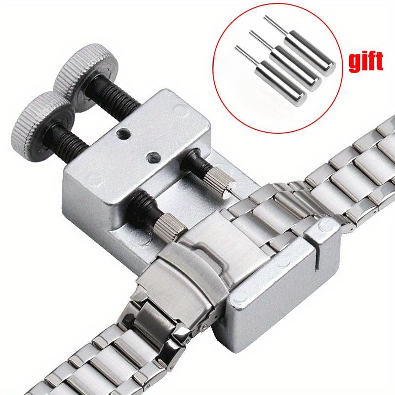 Набор для удаления звеньев часов Инструмент для снятия ремешка часов Инструмент для регулировки размера часов Инструмент для удаления штифтов часов с дополнительными пуансонами