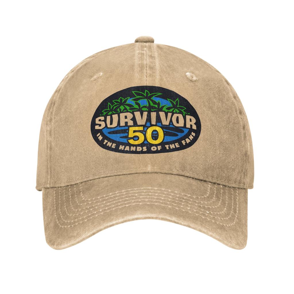 Аксессуары для Survivor Сезон 50 Бейсболка Унисекс Модные Кепки Шляпа Регулируемая Тракер Кепка Snapback