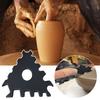 Pottery Rib Ceramics Trimming Tools Portable Multipurpose Clay Forming Sculpting Tool DIY Smoothing Clay Texture Rib Trim Tools