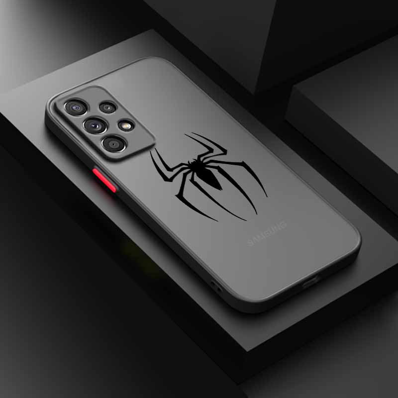 Чехол для телефона Spider-Man Iron Man LOGO Для Samsung A56 A55 A54 A53 A36 A34 A33 A32 A31 A26 A25 A24 A23 A22 A21S A17 A15 A07