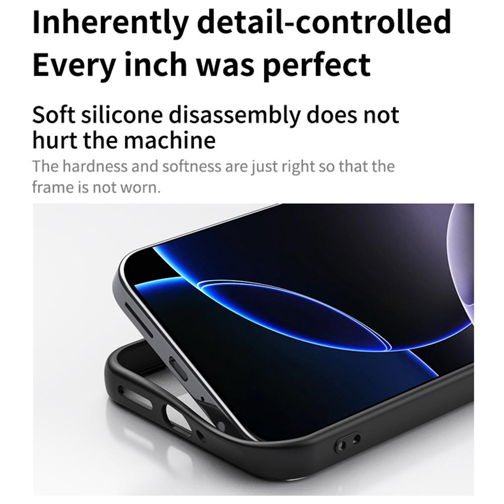 KEYSION Противоударный прозрачный матовый чехол для MagSafe для iPhone 17 17 Air 360° магнитная подставка-кольцо беспроводная зарядка задняя крышка телефона