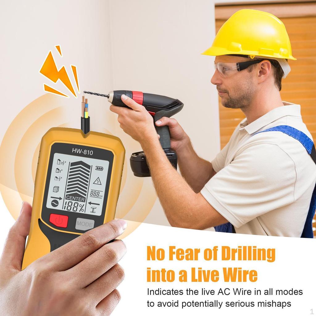 Многофункциональный локатор шпилек, детектор проводов, многофункциональный искатель луча для