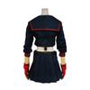 4pcs Sets Japanese Anime KILL La KILL Matoi Ryuko Cosplay Costume T-shirt Skirt Gloves Belt School Uniform Navy Sailor Suit