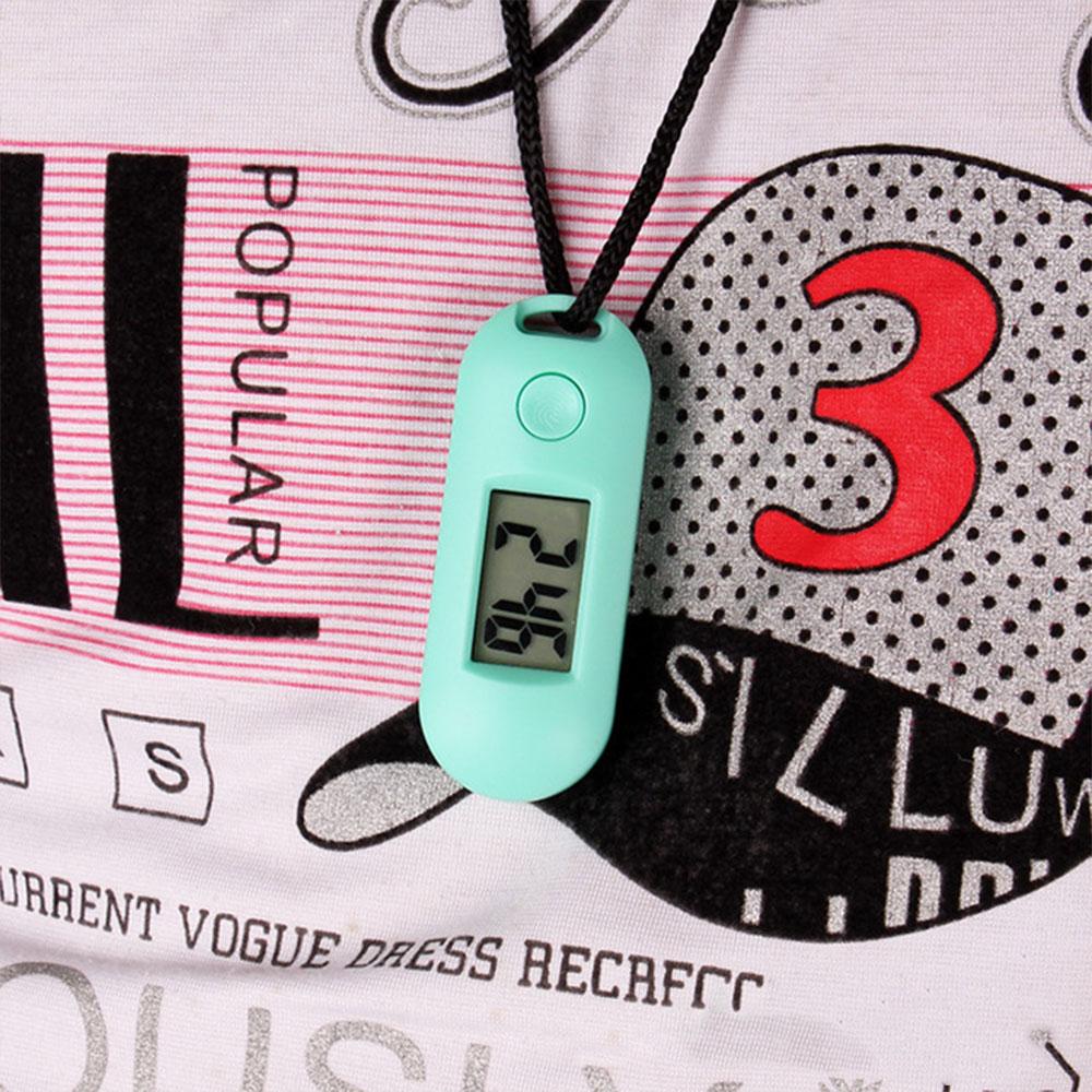 Digital Silent Electronic Clock Student Exam School Library Pocket Watch Creative Design Backlit Lcd Display Mini Portable Style