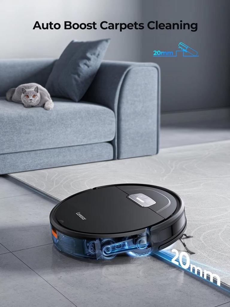 New Laresar Evol 3 intelligent Robot Vacuum 4500Pa Suction Sweeping Robots Multifunctional Intelligent Sweeping Robot with Auto Carpet Boost