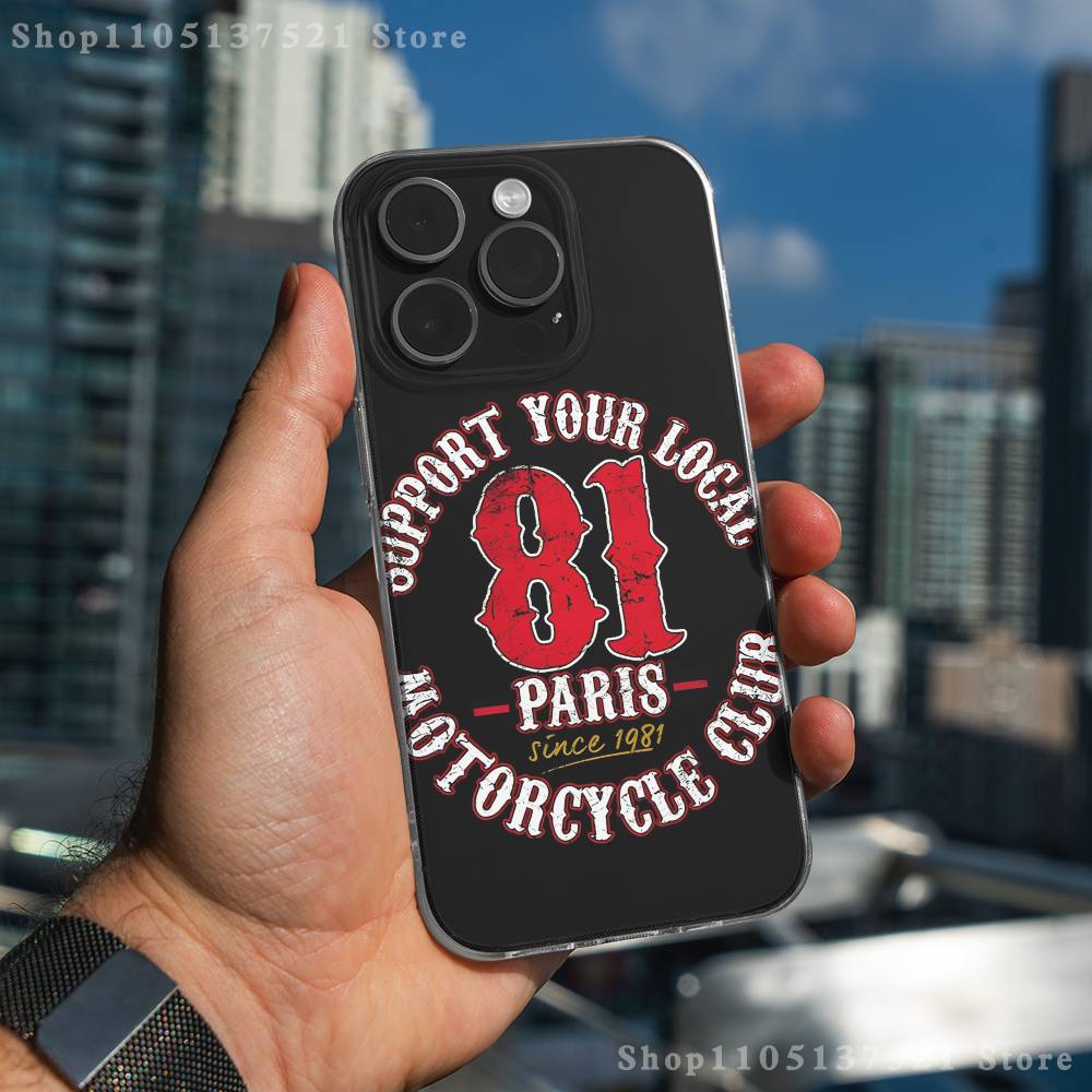 Чехол для телефона Hells Angels M-Motorcycle 81 для iPhone 17,16,15,14,13,12,11 Pro,Max,Plus,X,XS,XR,SE4,E Mini Прозрачный Мягкий Чехол