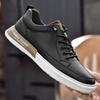 Модные мужские кроссовки из натуральной кожи, модная повседневная обувь, обувь для скейтборда для ежедневной носки, молодежные подростковые кроссовки, мужские кроссовки